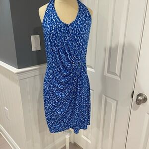 Tommy Bahama NWT Clara Chic Cheetah Halter Dress